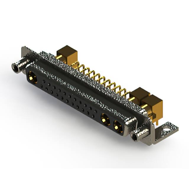 630-25W3240-7NE CONN D-SUB RCPT 25POS R/A SLDR