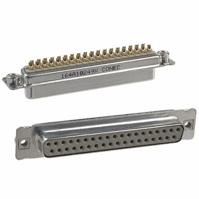 164A10249X CONN D-SUB RCPT 37POS SLDR CUP