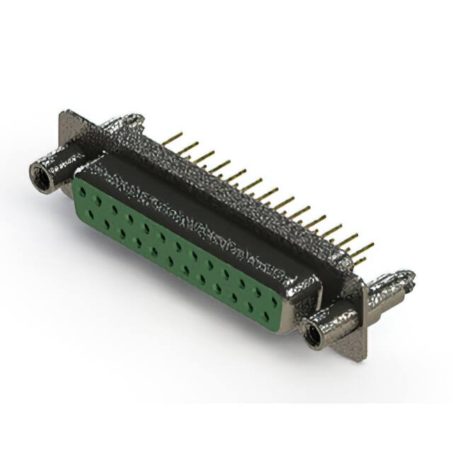 628-M25-621-GT6 628M SERIES VERTICAL D-SUB RECEP