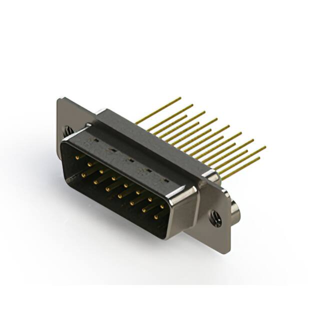 627-M15-323-GT2 CONN D-SUB PLUG 15POS VERT SLDR