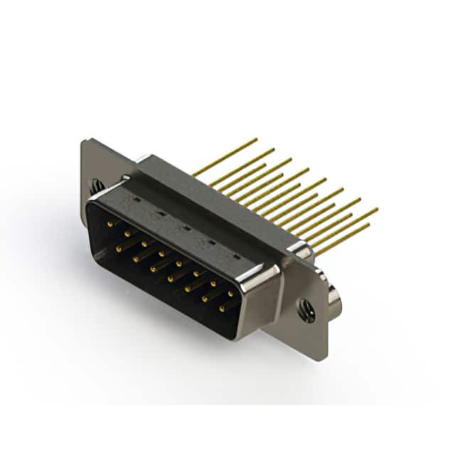 627-M15-323-LN2 CONN D-SUB PLUG 15POS VERT SLDR