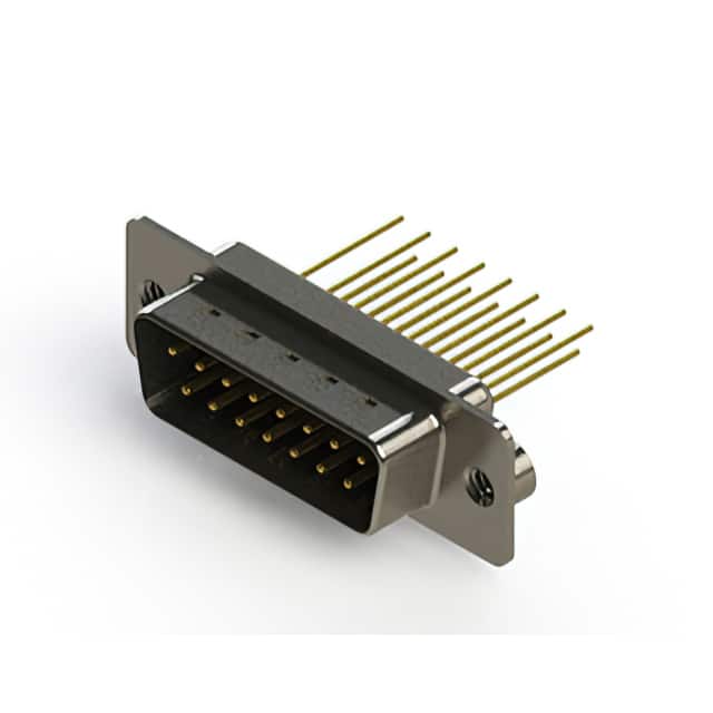627-M15-323-BT2 CONN D-SUB PLUG 15POS VERT SLDR