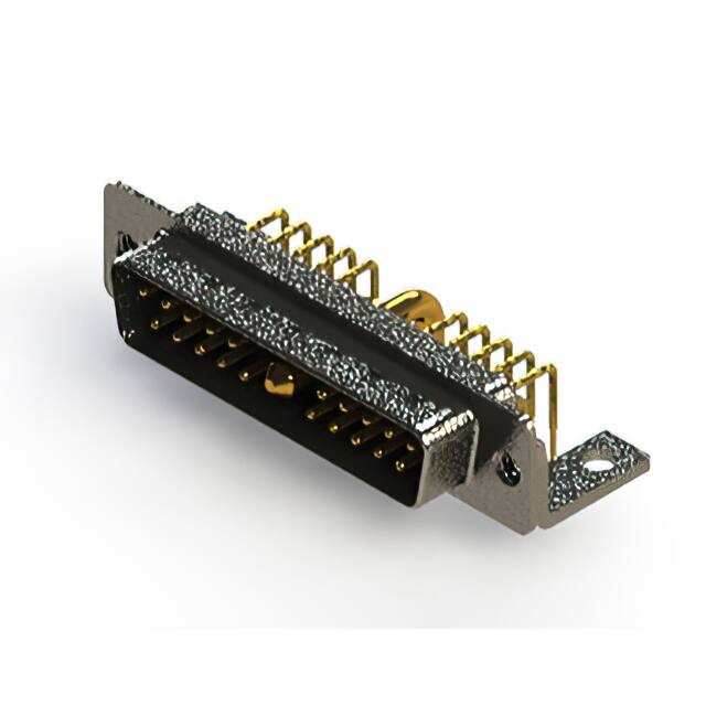 629-21W1640-2TC CONN D-SUB PLUG 21POS R/A SLDR