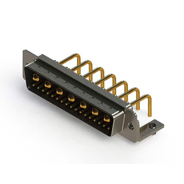 629-24W7250-1NB CONN D-SUB PLUG 24POS R/A SLDR