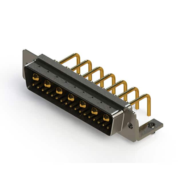 629-24W7250-1N3 CONN D-SUB PLUG 24POS R/A SLDR