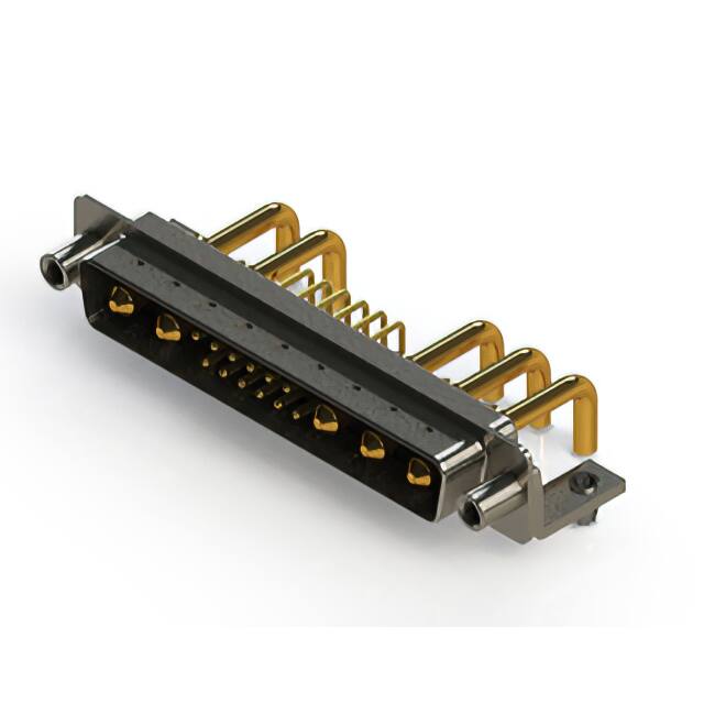 629-17W5250-2ND CONN D-SUB PLUG 17POS R/A SLDR