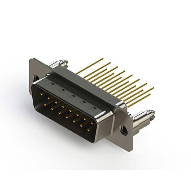 627-M15-323-WT5 CONN D-SUB PLUG 15POS VERT SLDR
