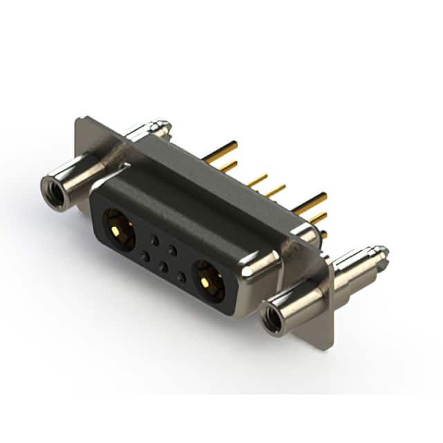 628-7W2-624-7T6 CONN D-SUB RCPT 7POS VERT SLDR