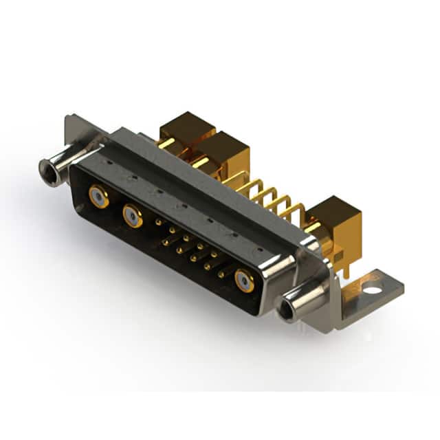629-13W3640-5TE CONN D-SUB PLUG 13POS R/A SLDR