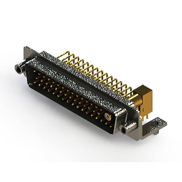 629-47W1240-5TD CONN D-SUB PLUG 47POS R/A SLDR