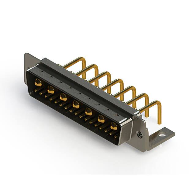 629-24W7250-1NC CONN D-SUB PLUG 24POS R/A SLDR