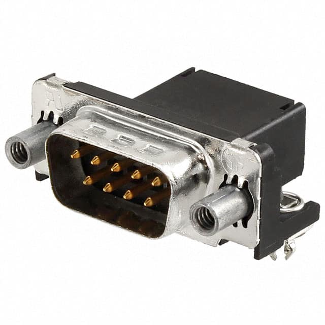 747832-6 CONN D-SUB PLUG 9POS R/A SLDR