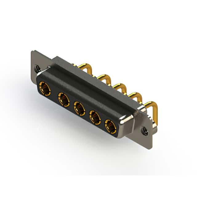 630-5W5-640-1TA CONN D-SUB RCPT 5POS R/A SLDR