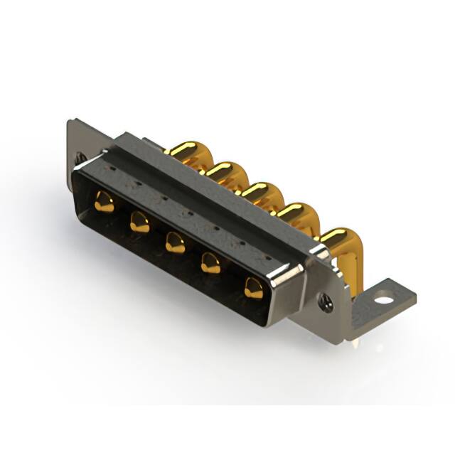 629-5W5-640-4T4 CONN D-SUB PLUG 5POS R/A SLDR