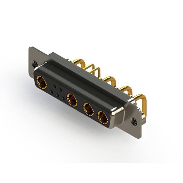 630-9W4-640-1T2 CONN D-SUB RCPT 9POS R/A SLDR