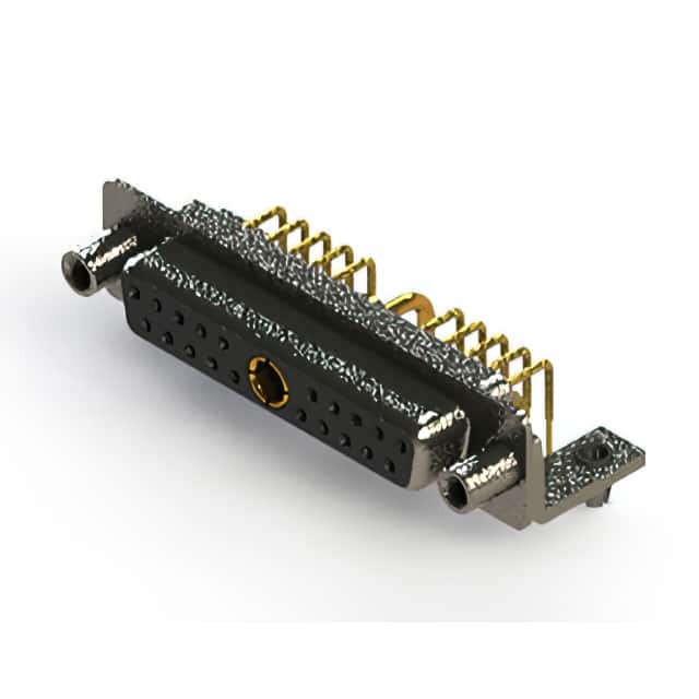 630-21W1640-1TD CONN D-SUB RCPT 21POS R/A SLDR