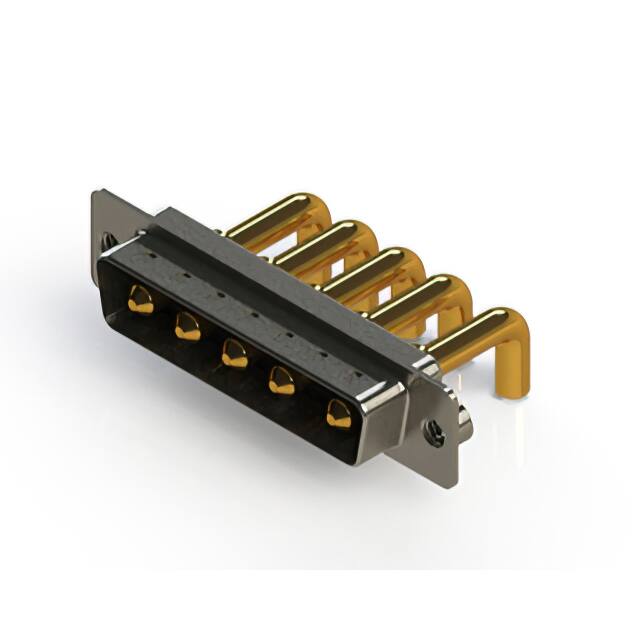 629-5W5-650-4TA CONN D-SUB PLUG 5POS R/A SLDR