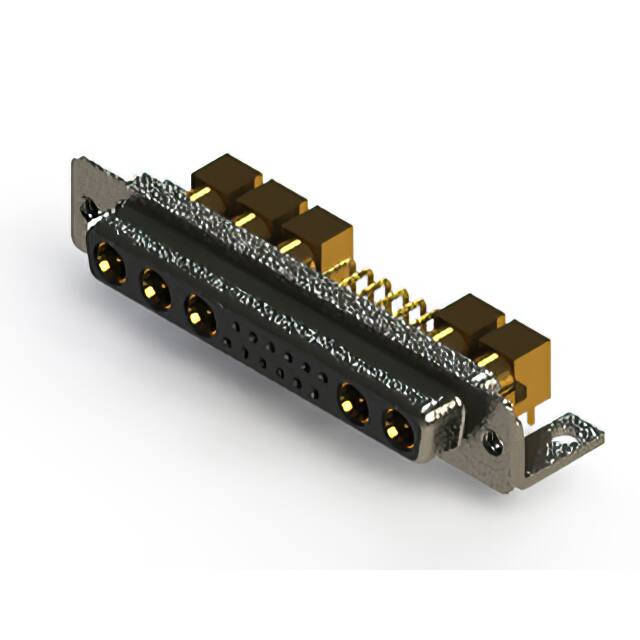 630-17W5240-5NC CONN D-SUB RCPT 17POS R/A SLDR