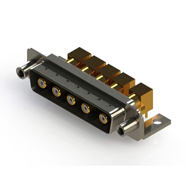 629-5W5-640-7T6 CONN D-SUB PLUG 5POS R/A SLDR