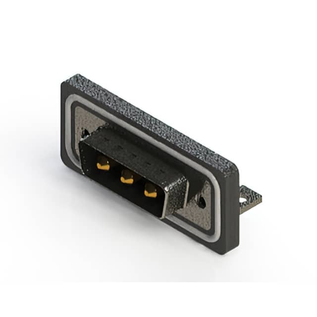 629W3W3-340-2N4 CONN D-SUB PLUG 3POS R/A SLDR