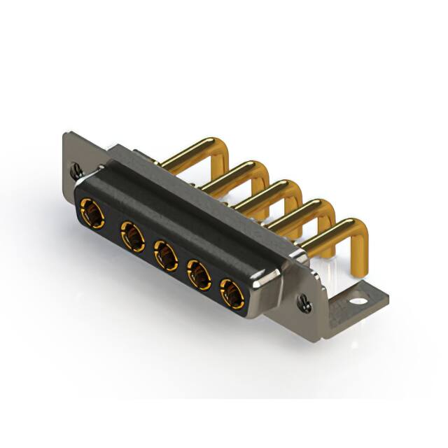 630-5W5-650-2TC CONN D-SUB RCPT 5POS R/A SLDR