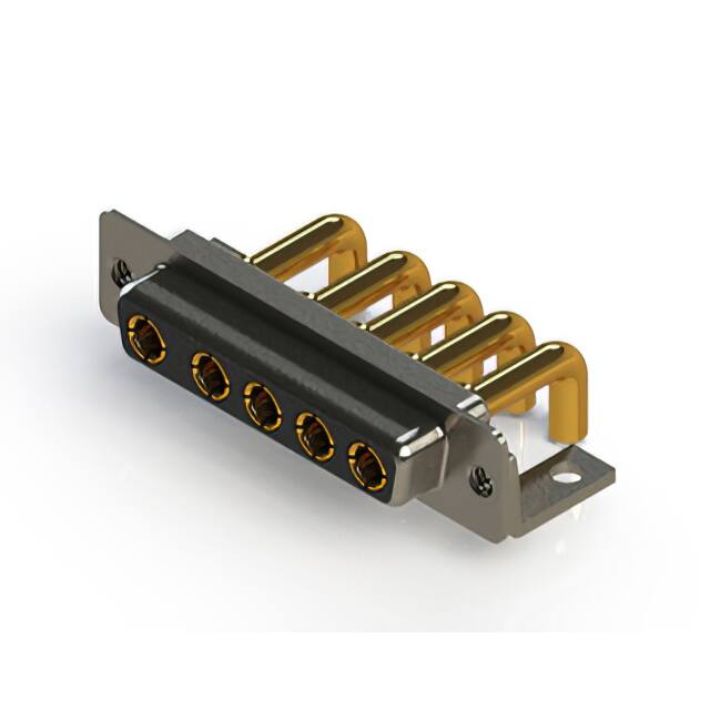 630-5W5-650-4TC CONN D-SUB RCPT 5POS R/A SLDR