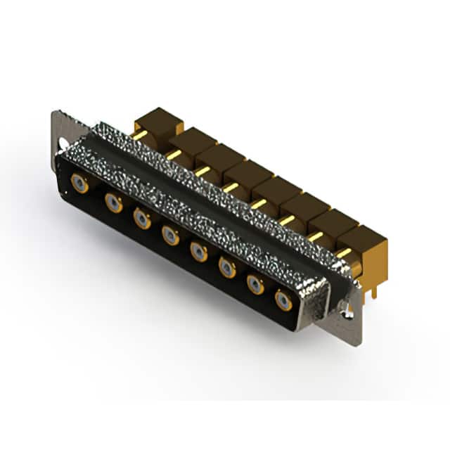 629-8W8-240-5N1 CONN D-SUB PLUG 8POS R/A SLDR