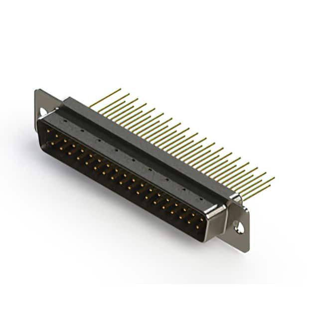 627-M37-223-WT1 CONN D-SUB PLUG 37POS VERT SLDR