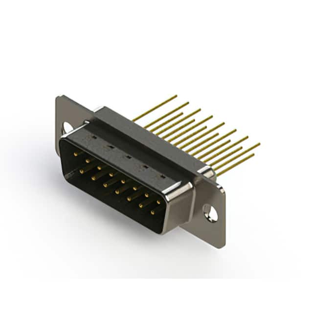 627-M15-623-GN1 CONN D-SUB PLUG 15POS VERT SLDR
