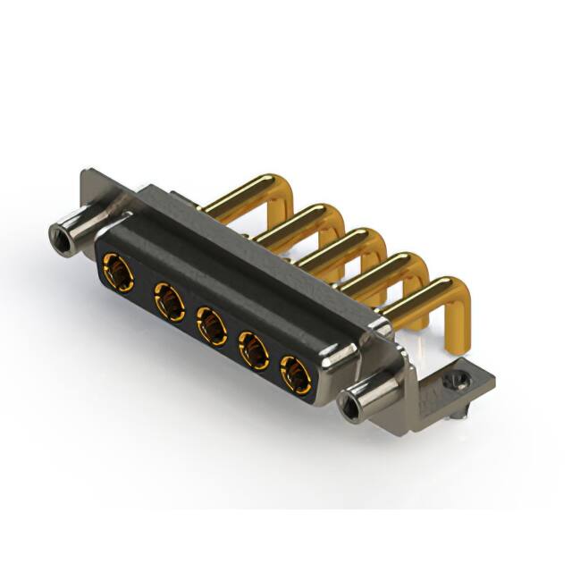 630-5W5-650-3T5 CONN D-SUB RCPT 5POS R/A SLDR