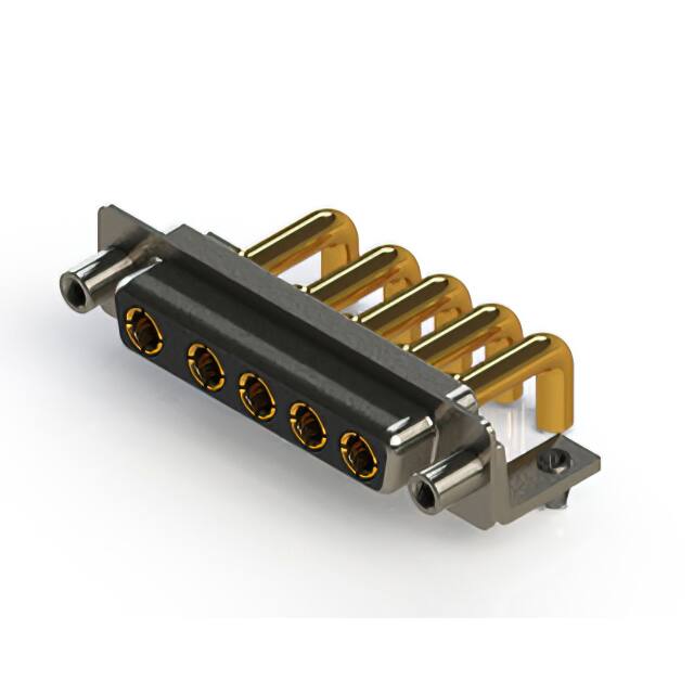 630-5W5-650-4T5 CONN D-SUB RCPT 5POS R/A SLDR