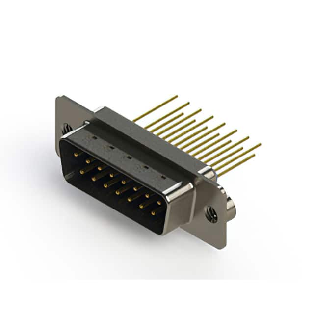 627-M15-623-LT2 CONN D-SUB PLUG 15POS VERT SLDR