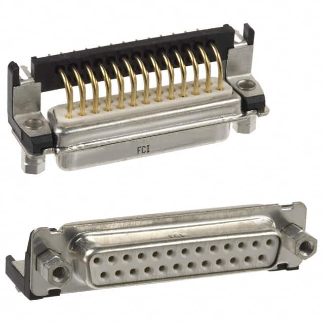 DBPV25S565GTLF CONN D-SUB RCPT 25POS R/A SLDR
