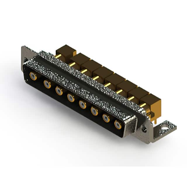 629-8W8-240-5N4 CONN D-SUB PLUG 8POS R/A SLDR