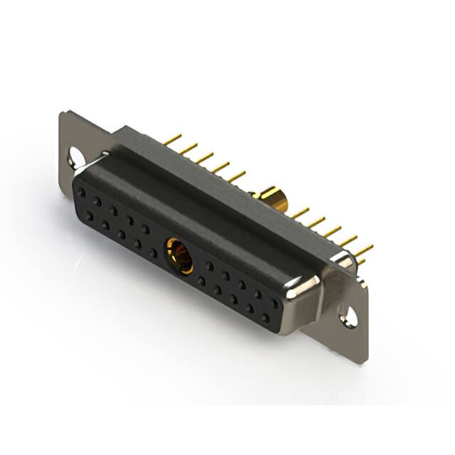 628-21W1624-4T1 CONN D-SUB RCPT 21POS VERT SLDR