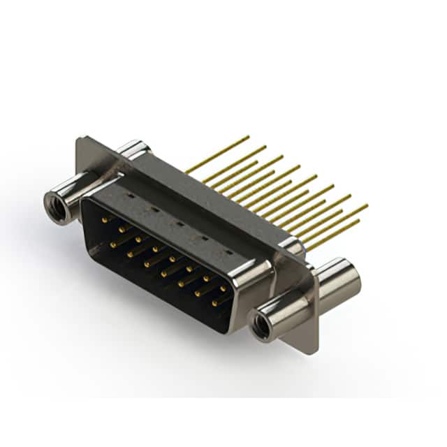 627-M15-623-LT4 CONN D-SUB PLUG 15POS VERT SLDR