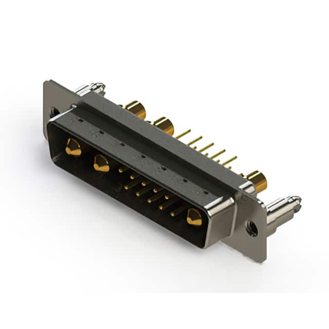 627-13W3624-4T5 CONN D-SUB PLUG 13POS VERT SLDR