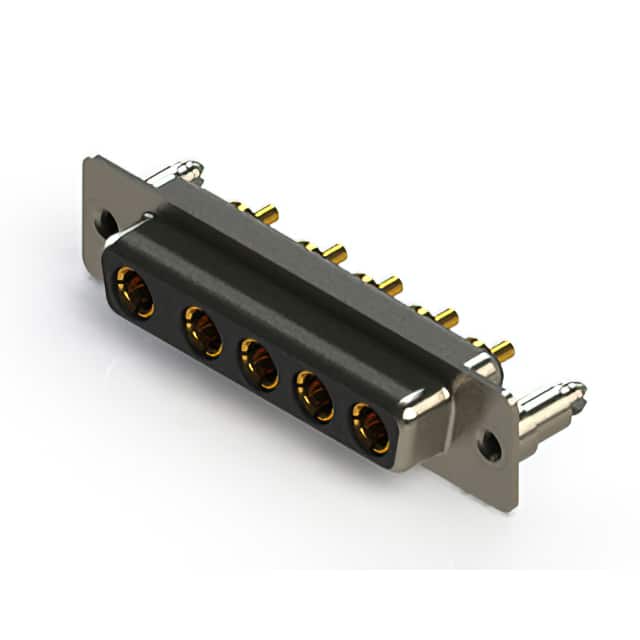 628-5W5-624-1TD CONN D-SUB RCPT 5POS VERT SLDR
