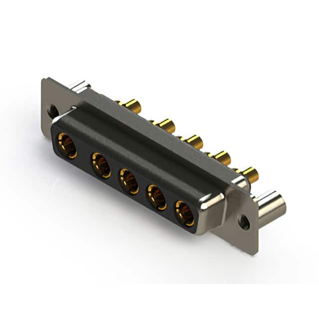 628-5W5-624-2TB CONN D-SUB RCPT 5POS VERT SLDR