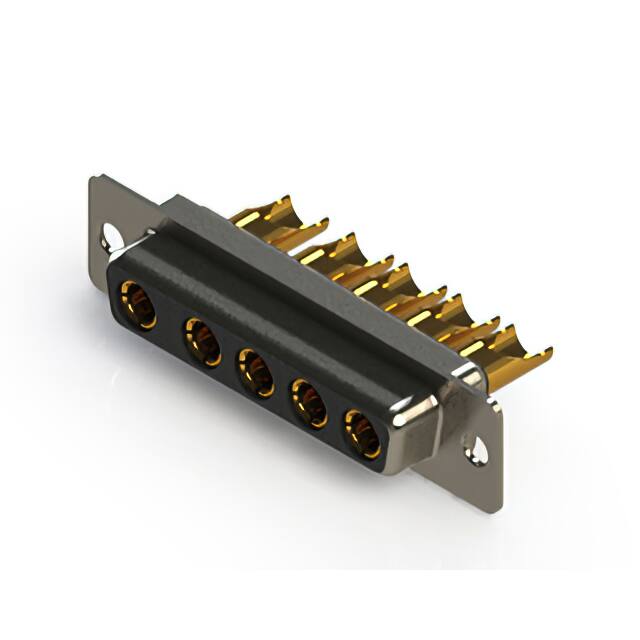 628-5W5-622-4T1 CONN D-SUB RCPT 5POS SLDR CUP