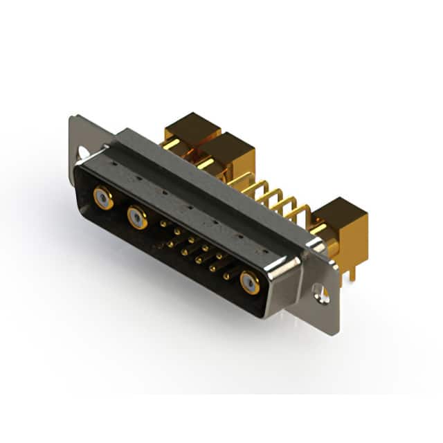 629-13W3640-7N1 CONN D-SUB PLUG 13POS R/A SLDR
