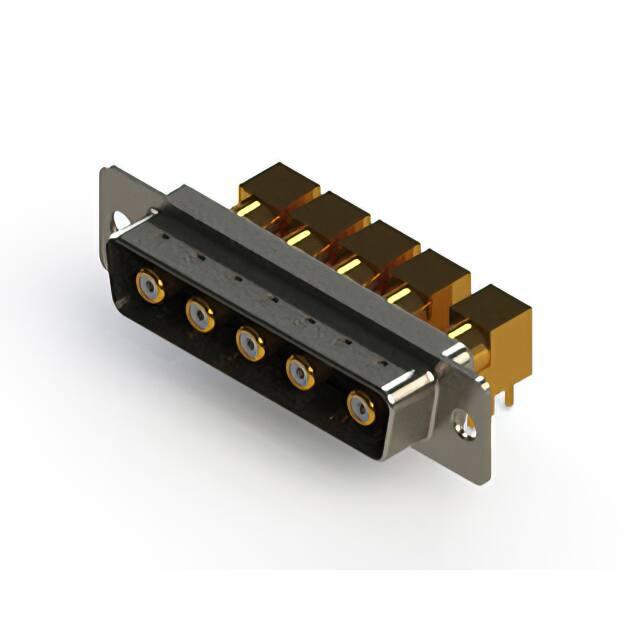 629-5W5-640-5N1 CONN D-SUB PLUG 5POS R/A SLDR