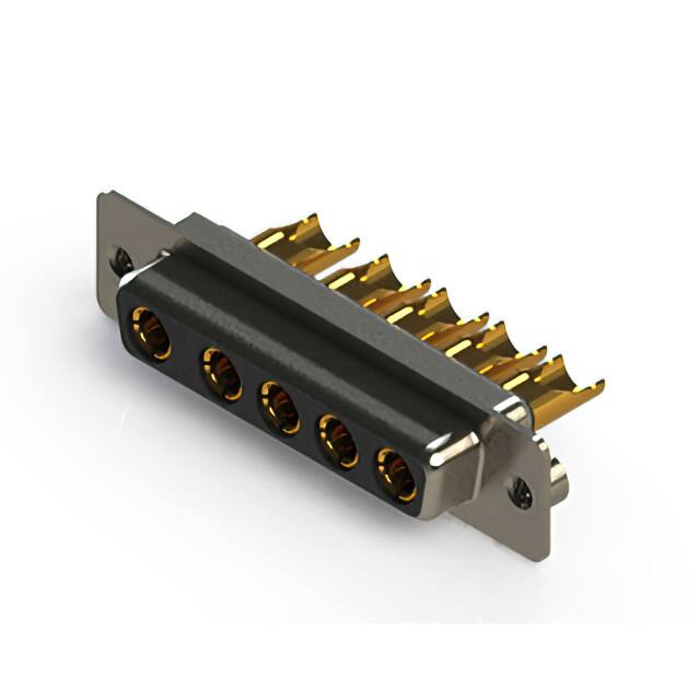 628-5W5-622-4NA CONN D-SUB RCPT 5POS SLDR CUP
