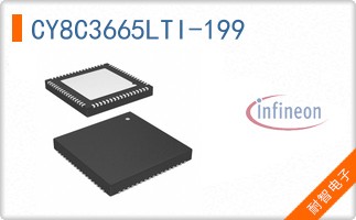 CY8C3665LTI-199 The Infineon CY8C3665LTI-199 is an 8-bit microcontroller with 32KB of Flash memory and a clock speed of 67MHz. It offers 38 I/O pins and operates within a voltage range of 1.71V to 5.5V.
