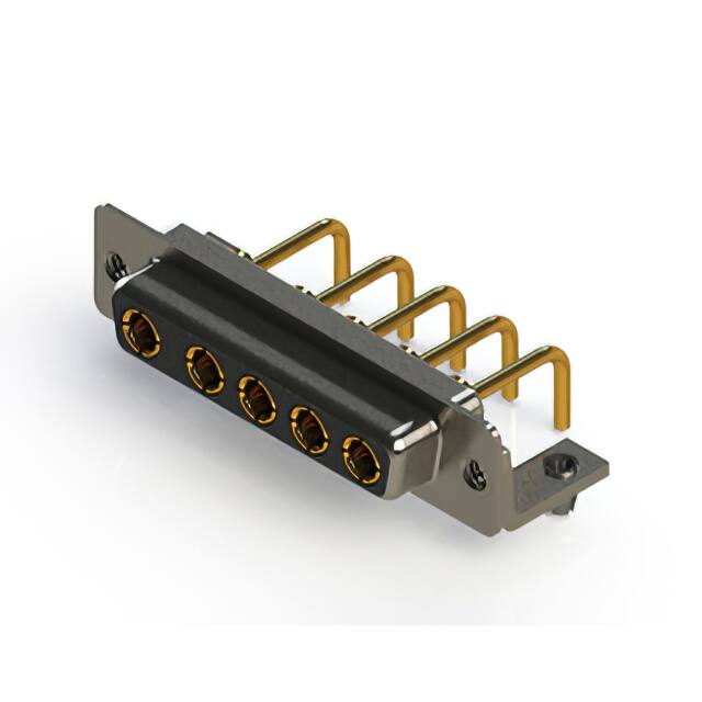 630-5W5-650-1NB CONN D-SUB RCPT 5POS R/A SLDR