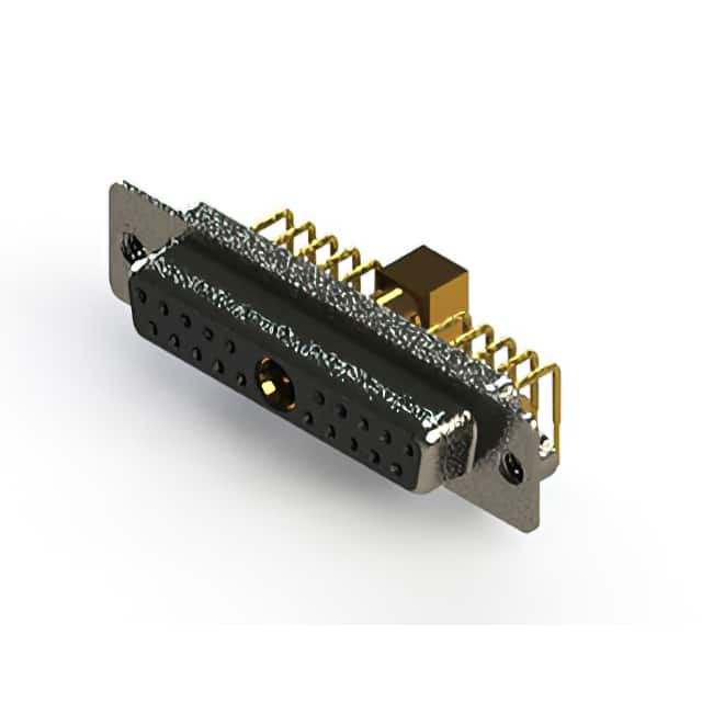 630-21W1640-5NA CONN D-SUB RCPT 21POS R/A SLDR