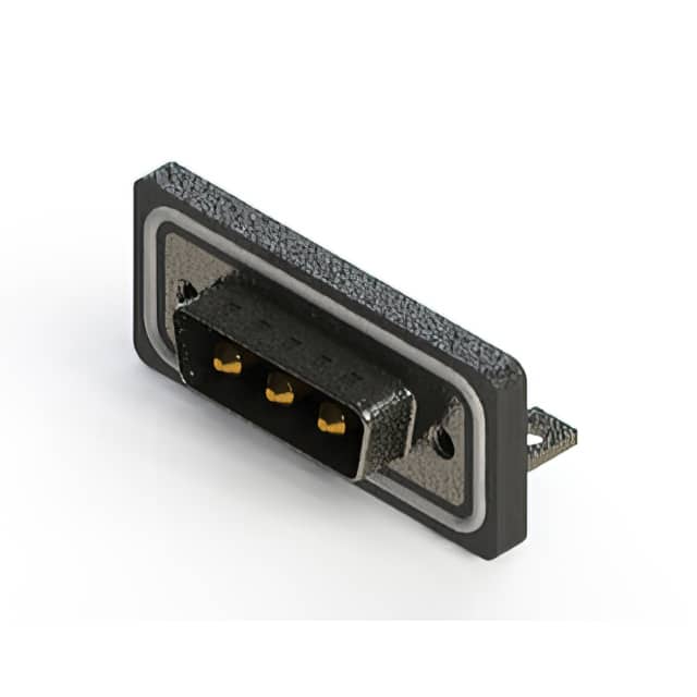 629W3W3-640-1NC CONN D-SUB PLUG 3POS R/A SLDR