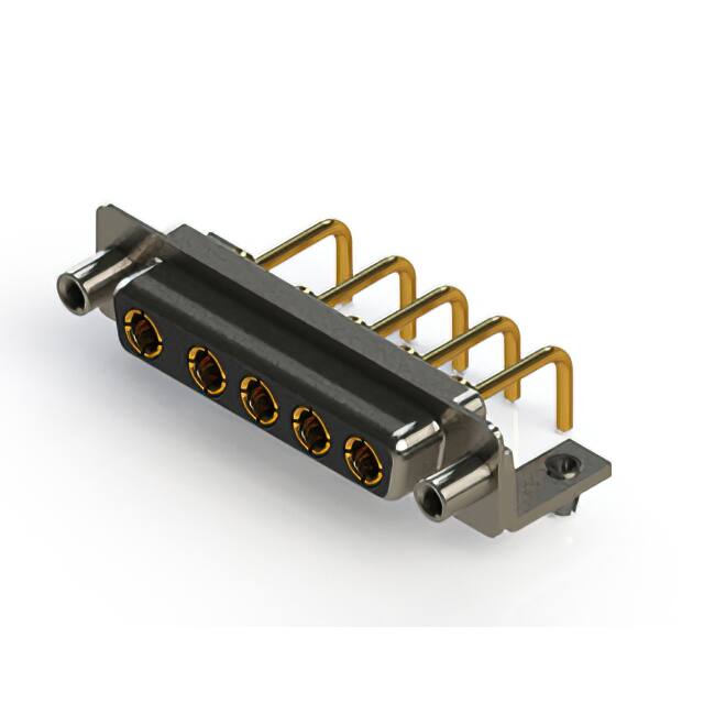630-5W5-650-1ND CONN D-SUB RCPT 5POS R/A SLDR