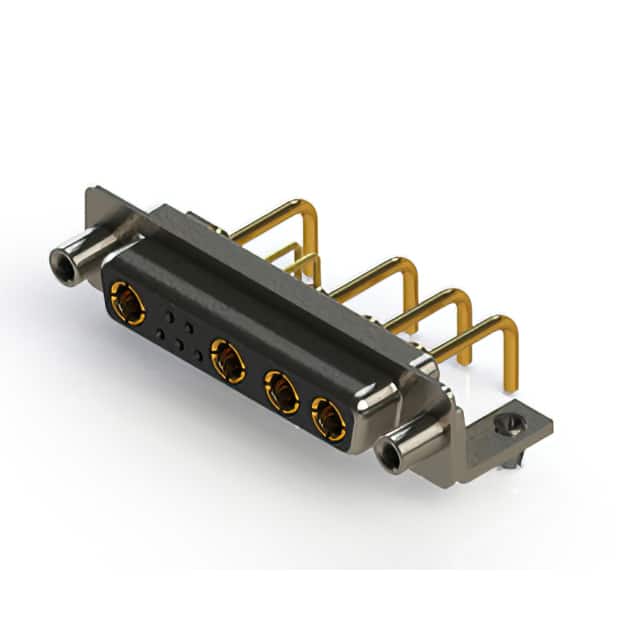 630-9W4-650-1ND CONN D-SUB RCPT 9POS R/A SLDR