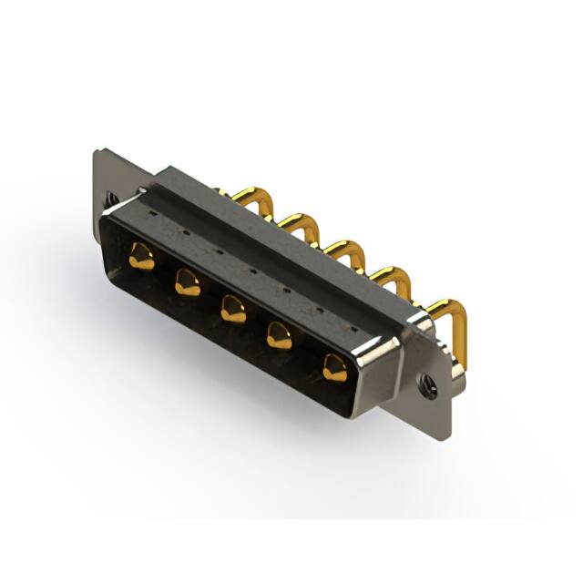 629-5W5-640-1N2 CONN D-SUB PLUG 5POS R/A SLDR